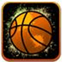 NBA篮球赛激烈对抗画面